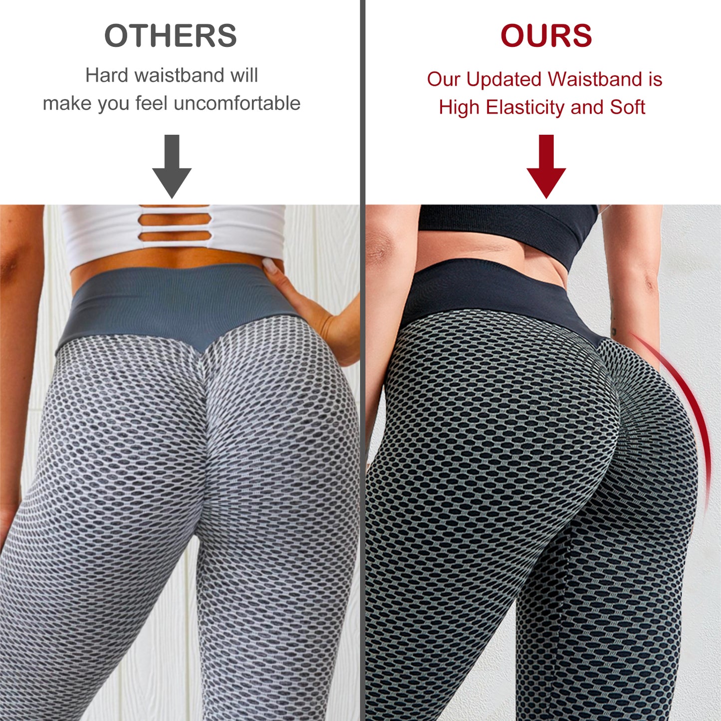 LiftCurve Leggings High Waist- Women Butt Lifting Workout Tights